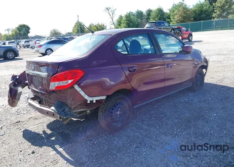 2020 Mitsubishi Mirage G4 Es from USA, damaged, VIN ML32F3FJ6LHF06954